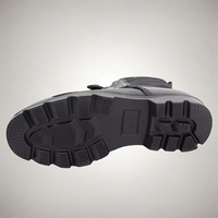 Nouveau cuir imperméable anti-dérapant hommes randonnée en plein air formation bottes tactiques garde de sécurité chaussures de botte