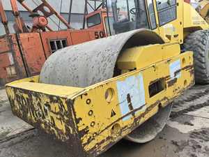 Rodillo Vibratorio de Doble Tambor BOMAG BW225D-3 Usado Original de Alemania, Compactador Bomag de 10 Toneladas, 20KM/H, 90KW en Stock - Product Image 6