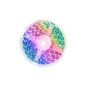 Tira de luces <span class=keywords><strong>LED</strong></span> inteligente <span class=keywords><strong>WiFi</strong></span>, tira de luces RGB, controlador 5050, sincronización de música, micrófono, sonido, cambio de Color, aplicación de vida inteligente, Control remoto - Product Image 1