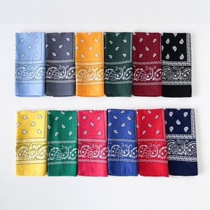 <span class=keywords><strong>Bandana</strong></span> quadrata in cotone da donna, stampa paisley hip hop, sciarpa multiuso per collo <span class=keywords><strong>e</strong></span> testa, accessori per capelli - Product Image 1