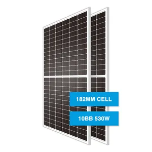 Intenergy High solar conversion Mono 530W 144 Cells Cheap Price Solar Panels for industrial and commercial roofs
