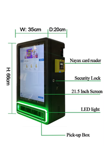 <span class=keywords><strong>Mini</strong></span> treo tường máy bán hàng tự động với nayax Đầu đọc thẻ nhỏ Máy bán hàng tự động cho doanh nghiệp nhỏ - Product Image 5