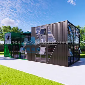 Prefabbricato di lusso a buon mercato moderno mobile living houses container prefabbricato in vendita negli stati uniti american florida guam