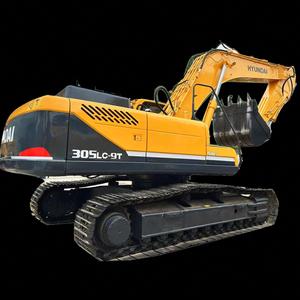 Excavadora Todoterreno Hyundai 305LC-9t Usada Original de Corea, 30.5 Toneladas, Modelo 2024, Motor/Bomba/Transmisión 90% Nuevos e Inspección Disponible - Product Image 1