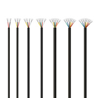 Cable de Alimentación Cobolong UL2464 Multiconductor con Revestimiento de PVC Retardante de Llama, 12/30 AWG, 2-8 Conductores, 300V para Electrónica