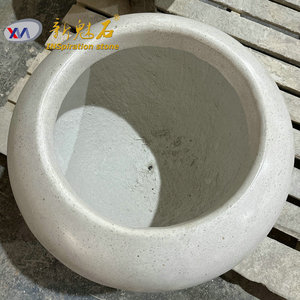 Nuevo Macetero Magic Stone Grc para Exteriores, Base Cuadrada Grande, Estilo Moderno, para Hoteles, Centros Comerciales y Paisajismo - Product Image 3