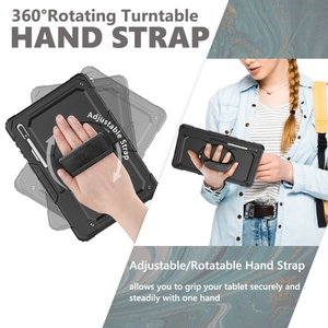 Venta al por mayor <span class=keywords><strong>Funda</strong></span> <span class=keywords><strong>para</strong></span> tableta <span class=keywords><strong>para</strong></span> Samsung Galaxy Tab S10 Ultra / S9 Ultra / <span class=keywords><strong>S8</strong></span> Ultra Silicona + PC <span class=keywords><strong>Funda</strong></span> <span class=keywords><strong>para</strong></span> tableta con correa <span class=keywords><strong>para</strong></span> el hombro - Product Image 6