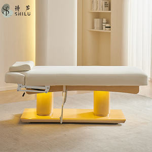 Shi Lu Factory Luxcuy, mesa de tratamiento de masaje cosmético, Spa Facial, reclinable, cama de belleza de pestañas curvas eléctricas - Product Image 3