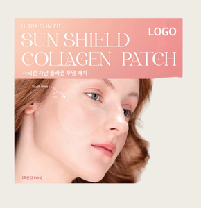 Parches de Colágeno con Protección Solar UPF50+ Tamaño Grande, 2 Pares, Protección Solar Física Antienvejecimiento, Belleza Coreana, ODM OEM - Product Image 2