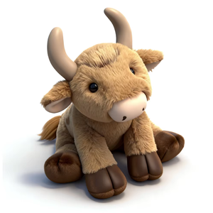 Peluche di Animali dello <span class=keywords><strong>Zoo</strong></span> Morbidi e Adorabili, Vendita all'Ingrosso, Pupazzi di Maiale, Leone, Mucca, Orso e Cavallo, Ideali come Regali Decorativi - Product Image 5