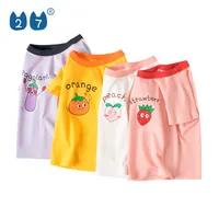 Kız yaz üstleri çocuk bebek giysileri marka kız T-shirt pamuk çocuklar Tee gömlek
