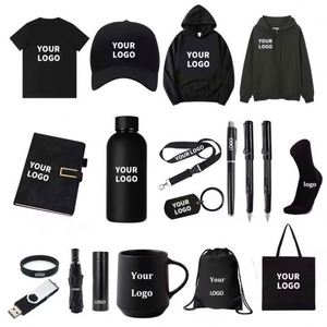 Merchandise Custom logo Sublimation <b>Blank</b> Cap Shirt <b>Journal</b> Notebook Promotion Corporate Souvenir Business Gift Set Item - Product Image 1