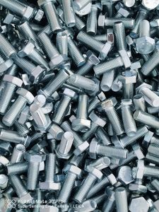 Voorraad Oem/Odm Bevestigingsmiddel Din933/931 Staal 4.8/8.8 Hex Kop Bout M27 Bolzen Alle Stijl Van Schroeven <span class=keywords><strong>Tc</strong></span> Bout Moer Ring Gratis Monster - Product Image 5