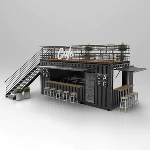 ร้านอาหารแบบตู้คอนเทนเนอร์เคลื่อนที่/บ้านสำเร็จรูป/บ้านขนาดเล็ก/บ้านแบบโมดูล/ร้านกาแฟแบบตู้คอนเทนเนอร์ - Product Image 1