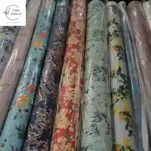 Venda imperdível tecido spandex barato 100% poliéster cetim estampado floral tecido de seda estoque de tecidos para vestido