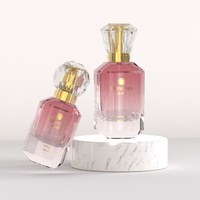 Flacon pulvérisateur de parfum en verre 30ml 50ml 100ml avec emballage boîte, sérigraphie, pompe pulvérisatrice, compatible diffuseur à bâtonnets