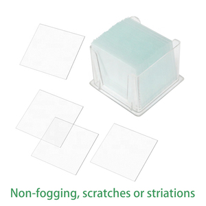 Consommables de laboratoire : Lames de <span class=keywords><strong>microscope</strong></span> d'histologie jetables de différentes tailles, 20x20mm - Product Image 3