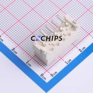 ZX-VH3.96-5PLT Wire-to-Board Pin Header SMD,P=3.96mm Connector 1x5P 3.96mm Vertical Mount VH - Product Image 2