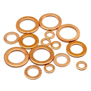 ZM 0596 150 pièces 15 tailles anneau huile cuivre <span class=keywords><strong>rondelle</strong></span> point vide épaissie cuivre <span class=keywords><strong>rondelle</strong></span> - Product Image 6