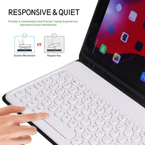 เคสแท็บเล็ตพร้อมคีย์บอร์<span class=keywords><strong>ด</strong></span> Android สำหรับ iPad 9 รุ่นที่ 10 ขนาด 10.9 นิ้ว ปี 2022 และ iPad 12.9 Mini 6 Air 4 ขนาด 12.9 นิ้ว ปี 2020 2021 - Product Image 2