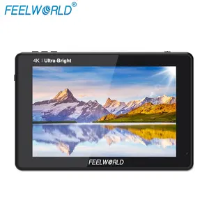 FEELWORLD 7 Inch 2200nits 3D LUT 4K HDMI 3G-SDI Touch Screen DSLR Camera Field Monitor