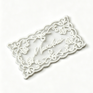 Custom Logo 3D <b>Embroidery</b> Patches for Clothes Twill Fabric & PVC <b>Material</b> Sew-On/Iron-On Garment Accessories - Product Image 3