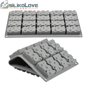 แม่พิมพ์ซิลิโคนรูป<span class=keywords><strong>ชีส</strong></span>สำหรับ<span class=keywords><strong>เค้ก</strong></span>อุปกรณ์ทำเค้<span class=keywords><strong>ก</strong></span>ดีไซน์รูปช็อ<span class=keywords><strong>ก</strong></span>โกแลตลูกอม3D ตามสั่ง - Product Image 6