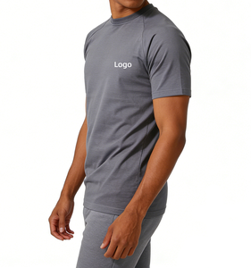 Camiseta Deportiva de Microfibra para Hombre, Transpirable, Elástica, de Secado Rápido, para Senderismo, Disponible en Tallas Pequeñas y Grandes, en Stock - Product Image 1