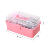 Kit professionnel de vernis à ongles avec ensemble acrylique et gel, lampe LED UV, outils d'extension d'ongles en forme de main