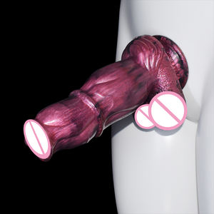 Nouveau grand gode à nœud pour chien avec ventouses puissantes, gode de monstre crépu fantastique, pénis en Silicone liquide, jouets sexuels érotiques - Product Image 1