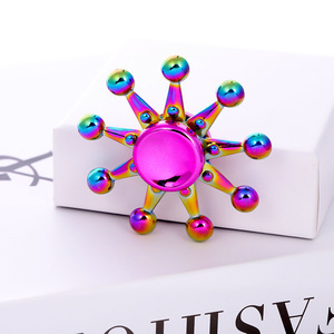 Vente en gros Fidget Spinners en métal pour enfants et adultes Soulagement du stress Nouveaux jouets sensoriels gyroscopiques pour enfants autistes - Product Image 6