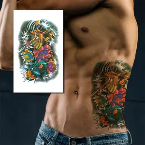 Aangepaste Tijdelijke Sticker Stencil Overdracht Arm Sap Tato Voor Mannen Waterdichte Beveiliging Vinyl Pvc Kruiden Tattoo Sticker