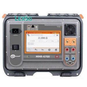 Micro-ohmmètre Sonel Mmr-6700 avec alimentation secteur 100-265v, écran 800x480, batterie rechargeable 3,5h, Lexso - Product Image 2