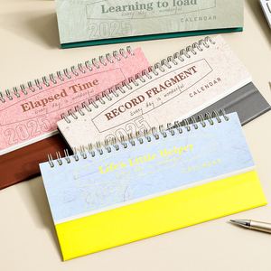 <span class=keywords><strong>2025</strong></span> kế hoạch hàng tháng Bảng lịch tùy chỉnh máy tính để bàn xoắn ốc bàn lịch in ấn - Product Image 6