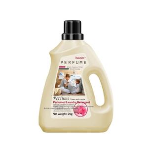 Жидкое средство для стирки белья с ароматом розы, 2 кг, глубокая очистка, стойкий аромат, удаление пятен, флакон - Product Image 5