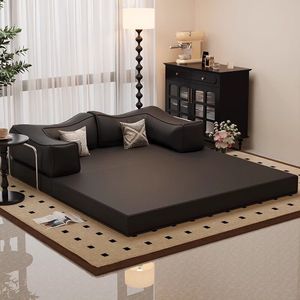 Modular <b>Sofa</b> <b>Bed</b> Fabric Fully Assembled Living Room Single Double Lazy Tatami DY561025 - Product Image 1