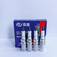 Bougies d'allumage double iridium de haute qualité pour voitures, vente en gros, OEM 7554442 5960.F0 pour Lancia Delta Gamma Kappa Lybra Musa