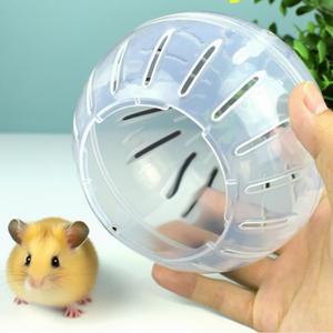 Cubierta colorida, bola para correr, mascota, hámster, oso dorado, juguete, suministros para mascotas, rodillo transparente, Bola de rueda deportiva de cristal para <span class=keywords><strong>fitness</strong></span> - Product Image 1