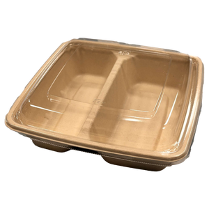 Gran oferta, caja Bento reciclable, a prueba de aceite al agua, caña de azúcar, pulpa de bagazo, PET, contenedor de comida rápida de alta calidad, <span class=keywords><strong>Sushi</strong></span> para llevar UV - Product Image 5
