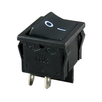 Interrupteur à bascule KCD5 IP40 avec voyant lumineux 6A 250V AC, interrupteurs électriques pour instruments médicaux