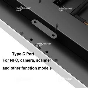 SDP15E 15.6-inch Payment Kiosks Touch Screen Terminal Interact Self Service Kiosk <b>With</b> Thermal <b>Printer</b> - Product Image 2