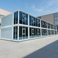 Maison conteneur SKYLINE en kit à vendre – Prix bas, maison préfabriquée prête à l'emploi, mini-maison de luxe, appartement modulaire en verre, boutique