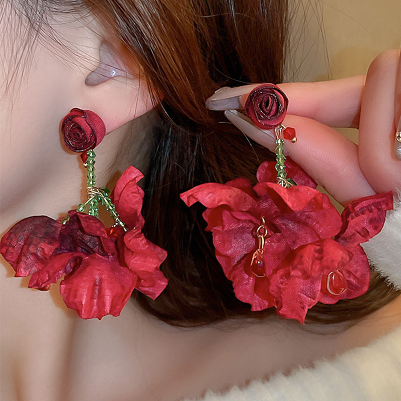 1 Paio di Eleganti Orecchini a Goccia in Zirconia Cubica Gialla, Adatti Come Regalo di San Valentino per Donne | SHEIN ALIA