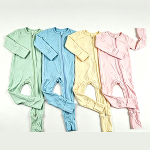 Abbigliamento Invernale per Neonati, <span class=keywords><strong>Vestiti</strong></span> in Cotone Tinta Unita a Maniche Lunghe, Tutina a Costine per Bambine, Pagliaccetto per Neonati - Product Image 1