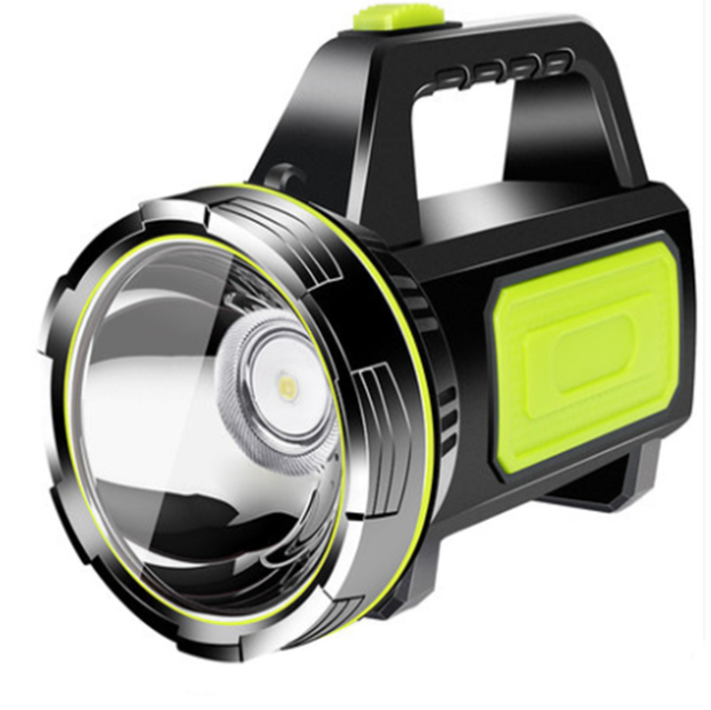 High Brightness 1000LM LED Rechargeable Handheld Searchlight Multifunctional Portable USB Chargeable IP20 Rated 30000 Light
