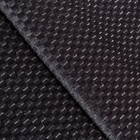 Tissu en velours polyester, élasthanne et lurex avec texture en grille d'ananas pour robes, costumes et vêtements de mode