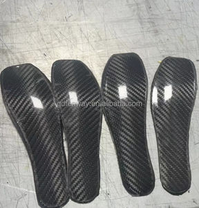 공장 공급 아치 지원 깔창 얇은 고경도 CNC 가공 탄소 섬유 신발 깔창 맞춤 깔창 - Product Image 5