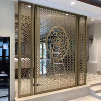 Séparateurs en bois de mur et de table de restaurant de décor pour des panneaux de mur de matériel de décoration d'hôtel