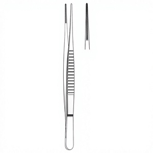 Pinzas para Tejidos DeBakey de 20 cm / 8 Pulgadas con Ancho de 1.5 mm, Instrumento Quirúrgico Atraumático para Manipulación Precisa de Tejidos - Product Image 1