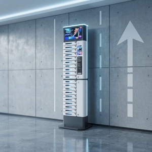 Stazione di ricarica rapida per telefoni Y2power <span class=keywords><strong>AMI</strong></span> a 10 scomparti con opzione di pagamento tramite monete/carte di credito - Product Image 6
